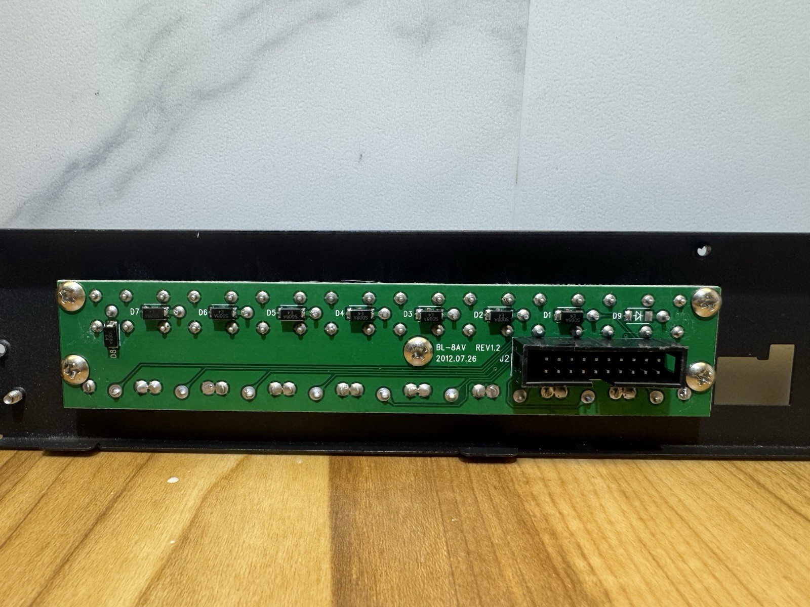 Security 8-Channel Surveillance DVR Face Plates And Circuit Board Parts *READ