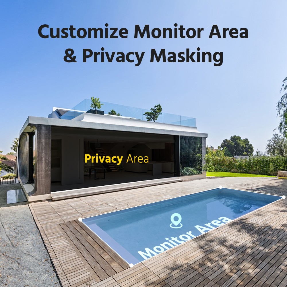 ANNKE Wireless 4CH NVR 7″ Monitor 3MP Audio Security Camera System Two-Way Audio