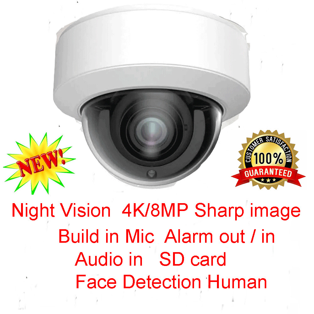 High End 8CH 12MP 2592x1920P NVR With 3TB Hard Drive 5MP Camera IP System 42IR/
