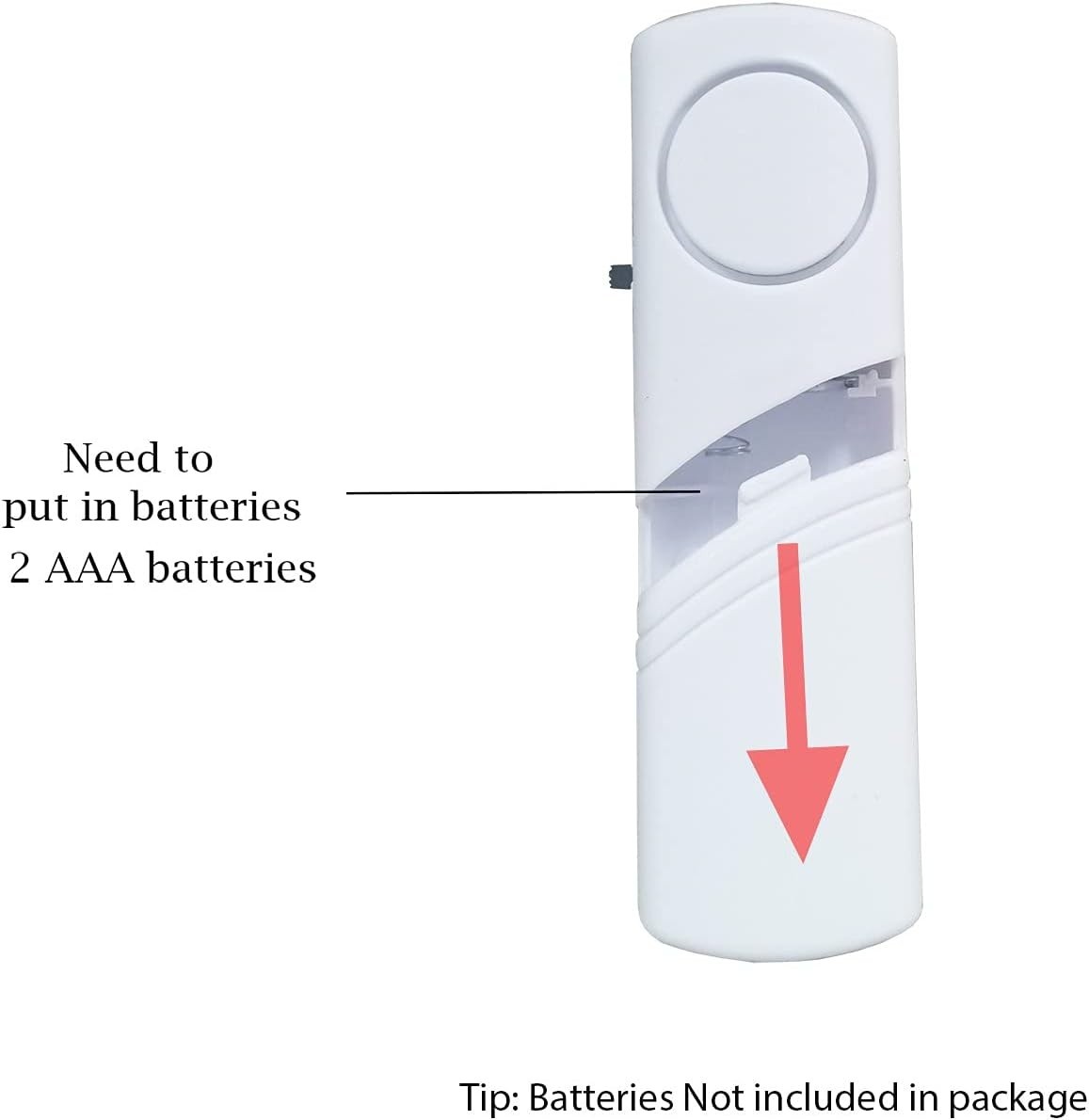 110dB Window Door Alarm Pack – Effortless Installation for Home Security