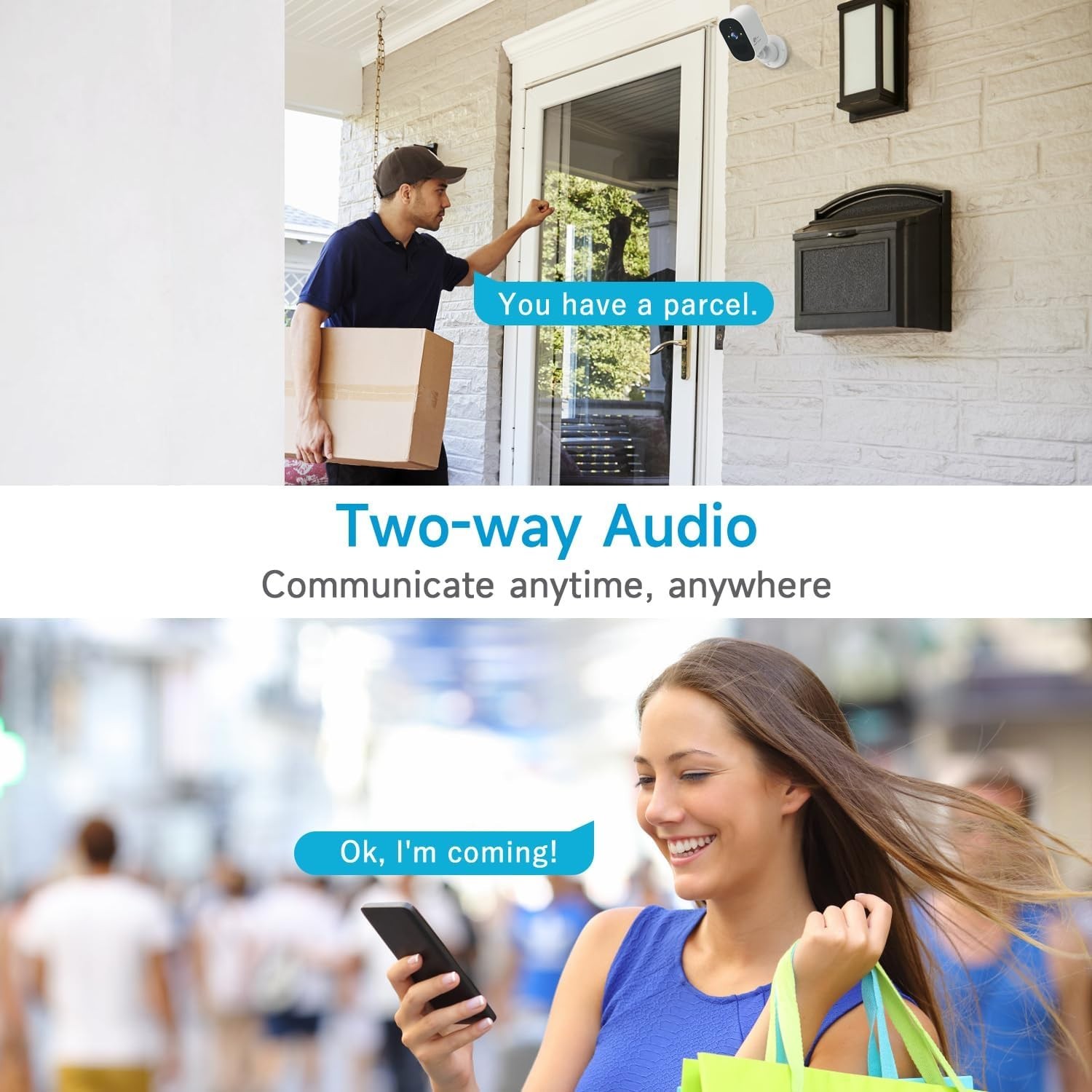 4Pcs Solar Camera Ourdoor Wireless Solar Powered Security Camera System WiFi Cam