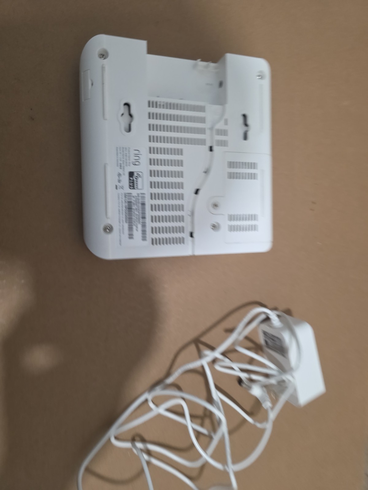 Ring Alarm Base Station US Z Wave+ 4HB1U9-0EN0 Gen 2 W/Power Cable WiFi-Indoor