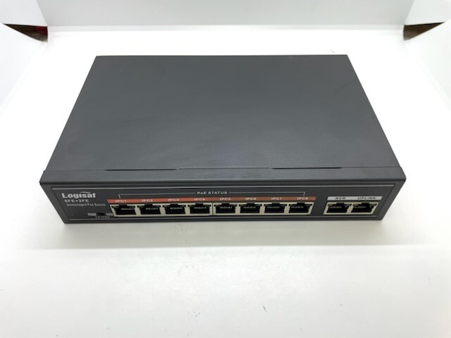 Logisaf 10 Port PoE Switch Unmanaged Fast Ethernet Switch FREE SHIP c