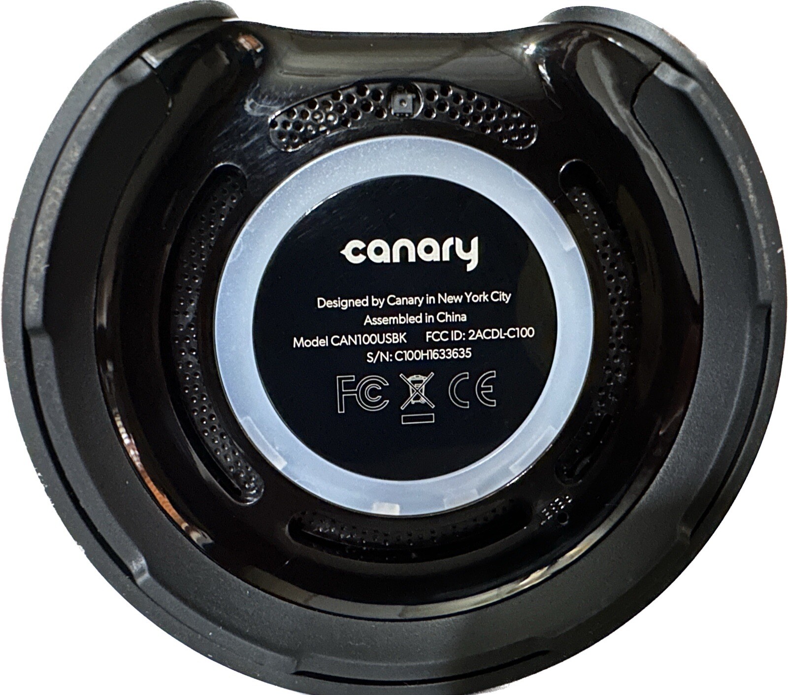 Canary All-in-One Wired / Wireless Home Security Camera Device W/ Mount – Black