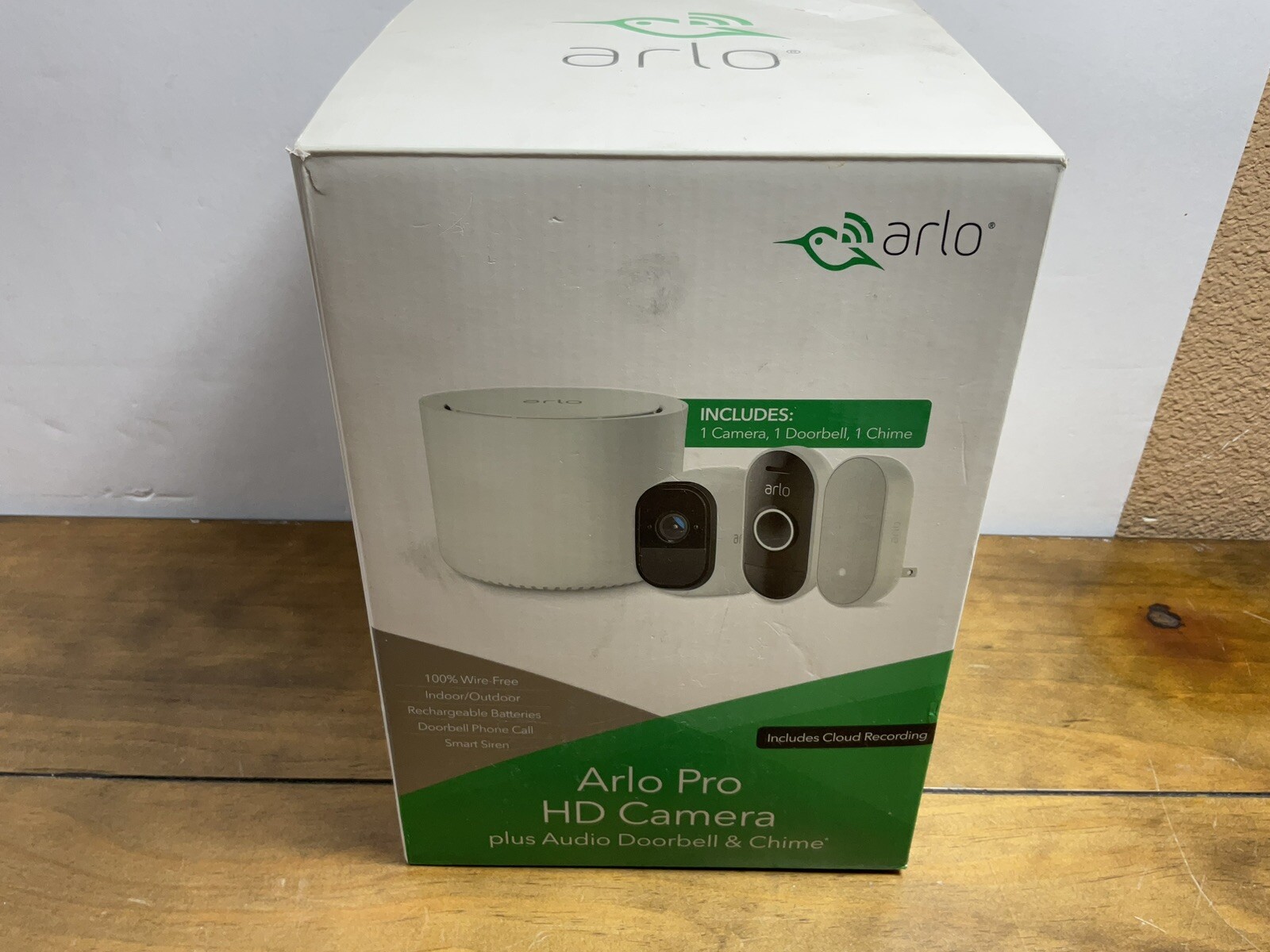Arlo Smart Home Pro HD Camera Plus Audio Doorbell and Chime System