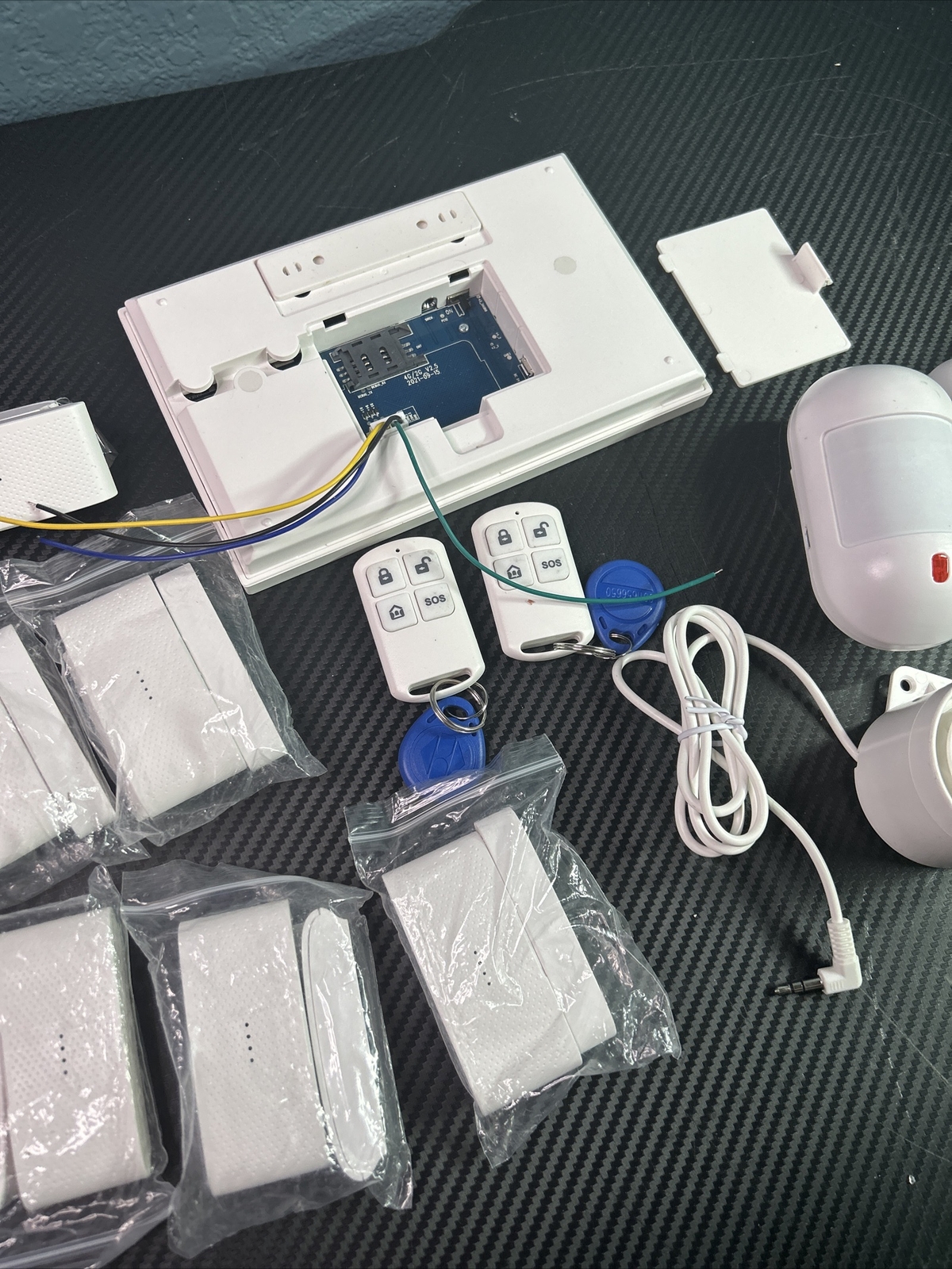 X48 APP WiFi+GSM+SMS+RFID Cloud Wireless Home Security Alarm System+Amazon Alexa