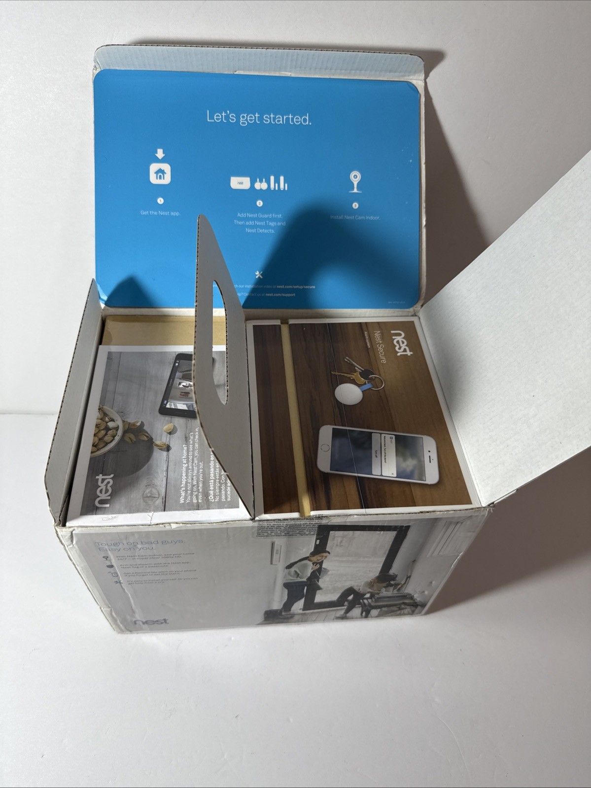 Google Nest Secure Smart Alarm System Google Nest Cam Indoor Wired Security New