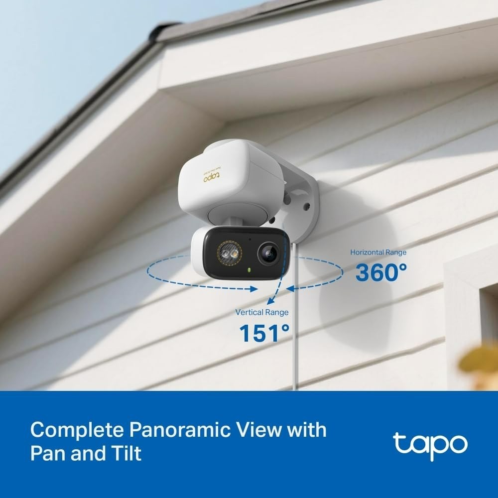 Tapo C236 3K 5MP Security Camera, Pan/Tilt, Night Vision, Alexa Compatible
