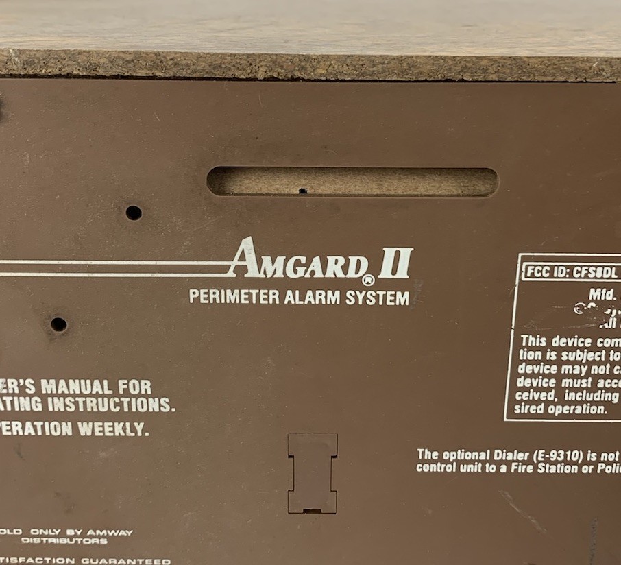 Amway AmGard II E-9294 Perimeter Alarm System – Main Unit Only