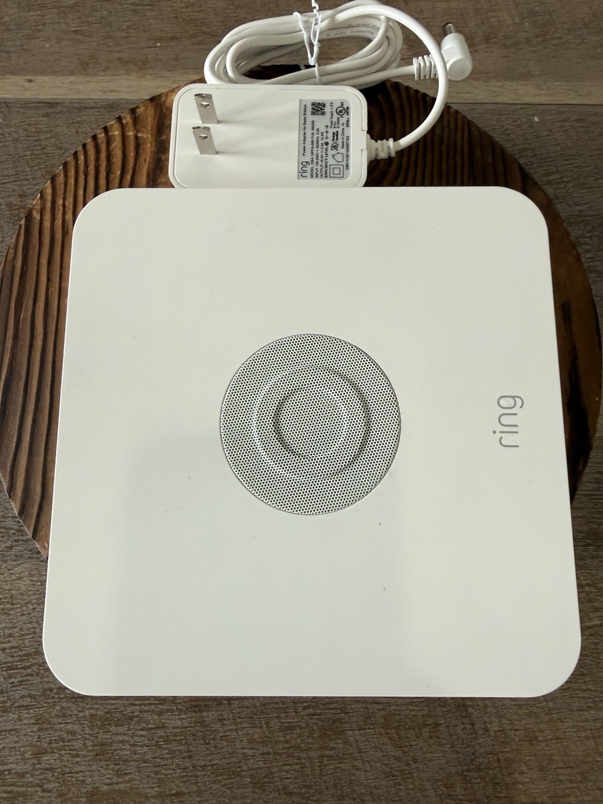 Ring Alarm Base Station – Gen 2 – Model 4HB1U9-0EN0 With Power Adapter