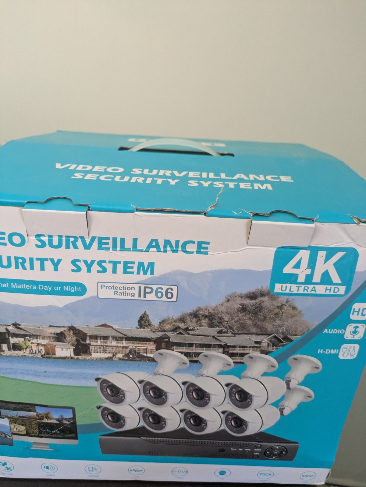 Video Surveillance Security System 4K Ultra HD