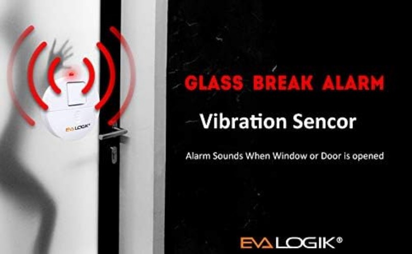 8-Pack Modern Window Alarm with Loud 120dB Alert and Adjustable Sensitivity