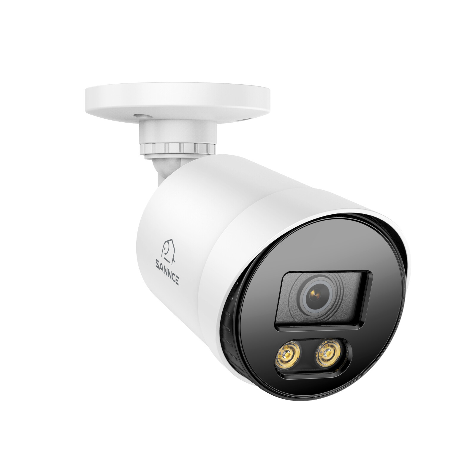 SANNCE 1080P Security Camera HD 2MP Full Color Night Vision Outdoor CCTV 3D DNR