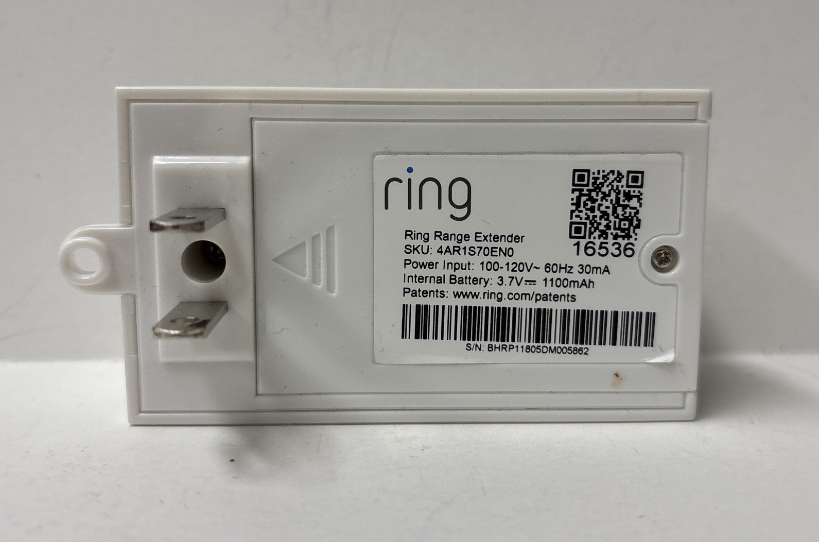 Ring Security Alarm Network Range Extender 4AR1S70EN0