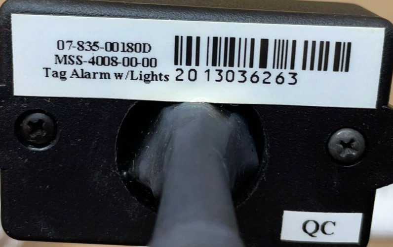 MobileView Red/Green 2-light MSS-4008-00-00 Tag Alarm Switch, PN: 232654
