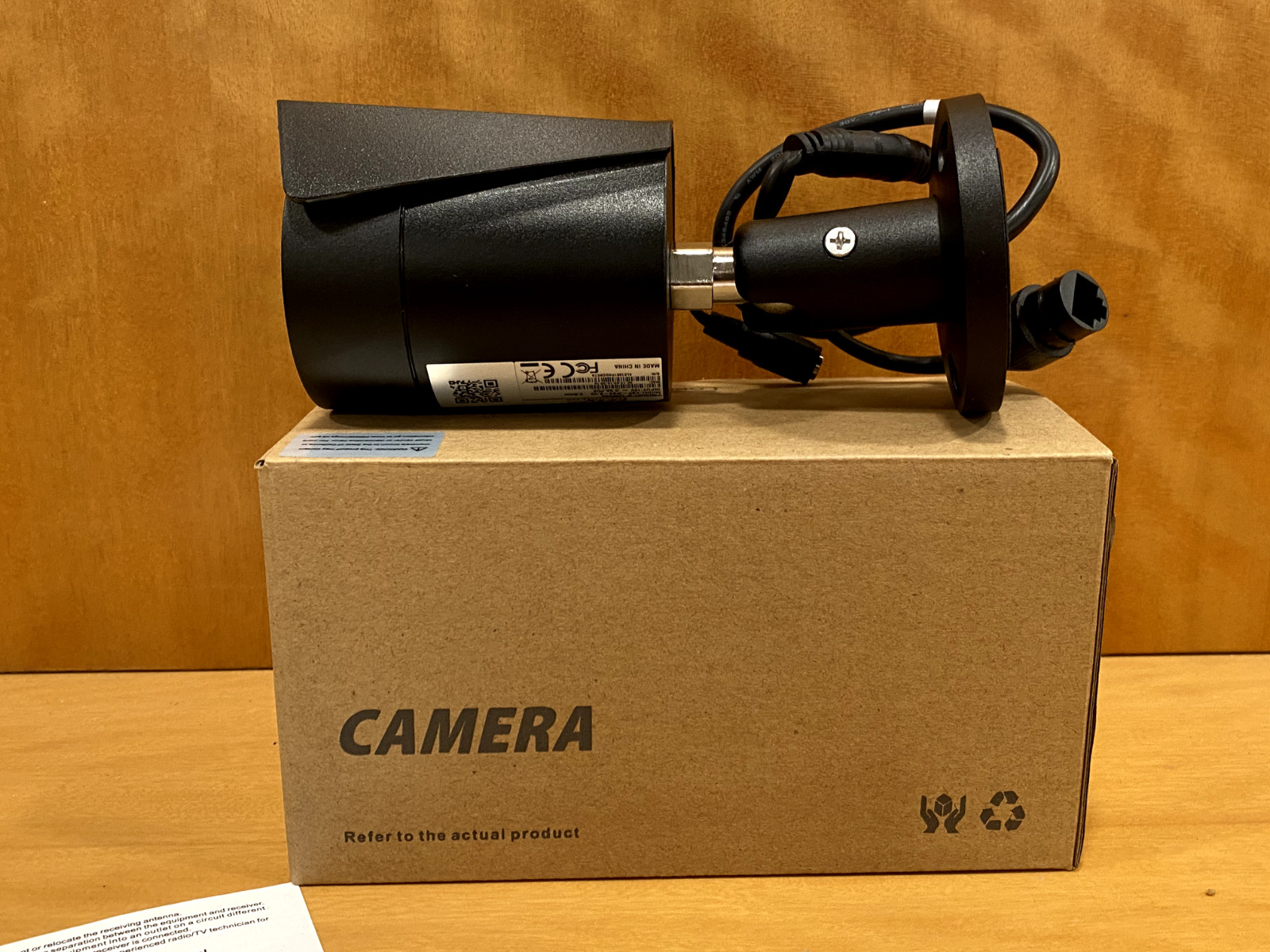 Outdoor Bullet CCTV Surveillance Security Camera Night Vision: IP Camera