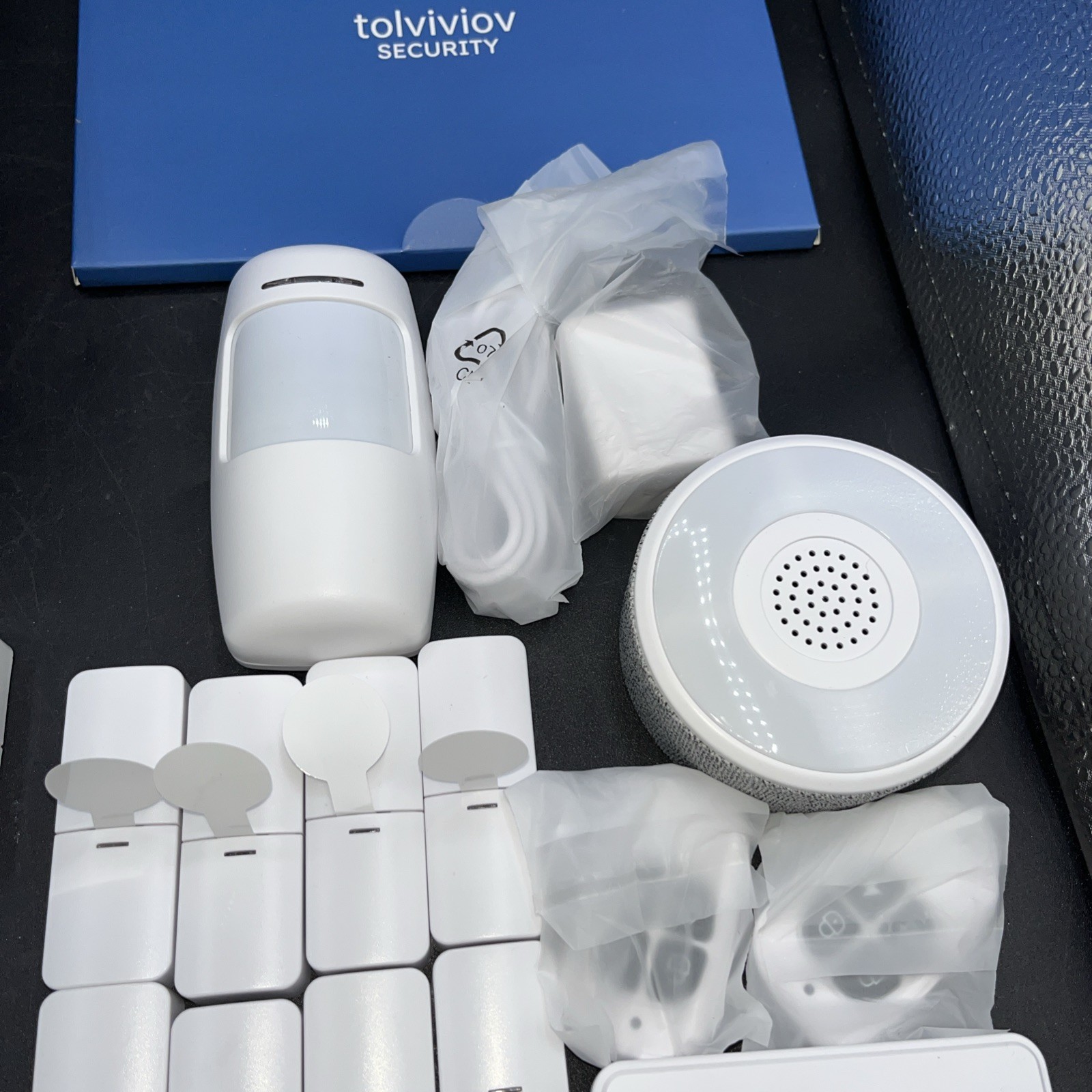 NEW! Tolviviov DP-W2 Wireless Alarm System 15-Piece Set Home Security Kit NIB