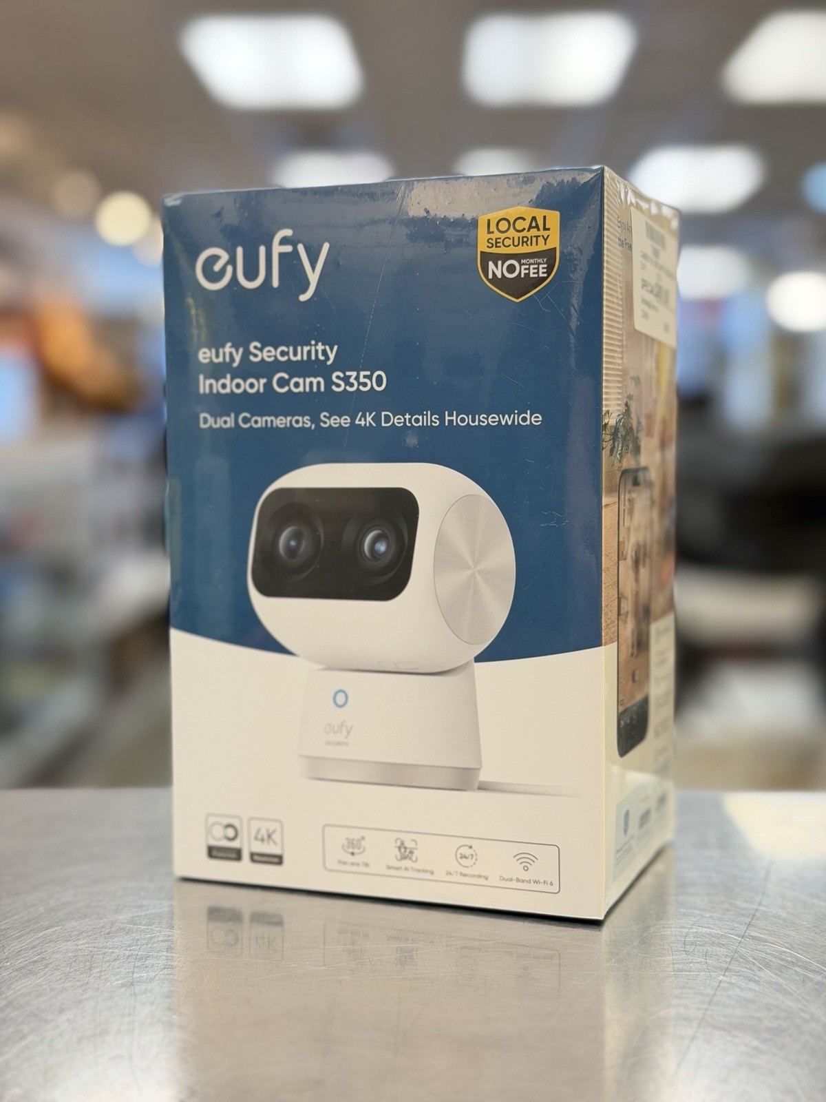 Eufy Security Indoor Cam S350 Dual Cameras 4k