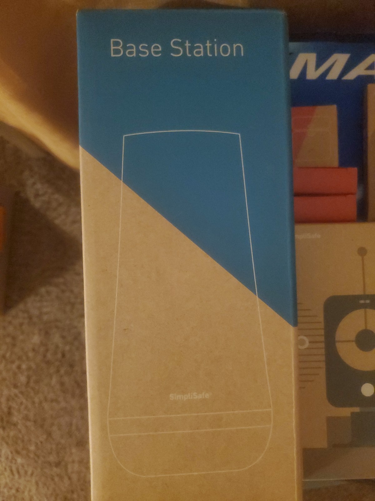 SimpliSafe Smart Home Security System Base Station, Keypad, Camera, Key fob Ent