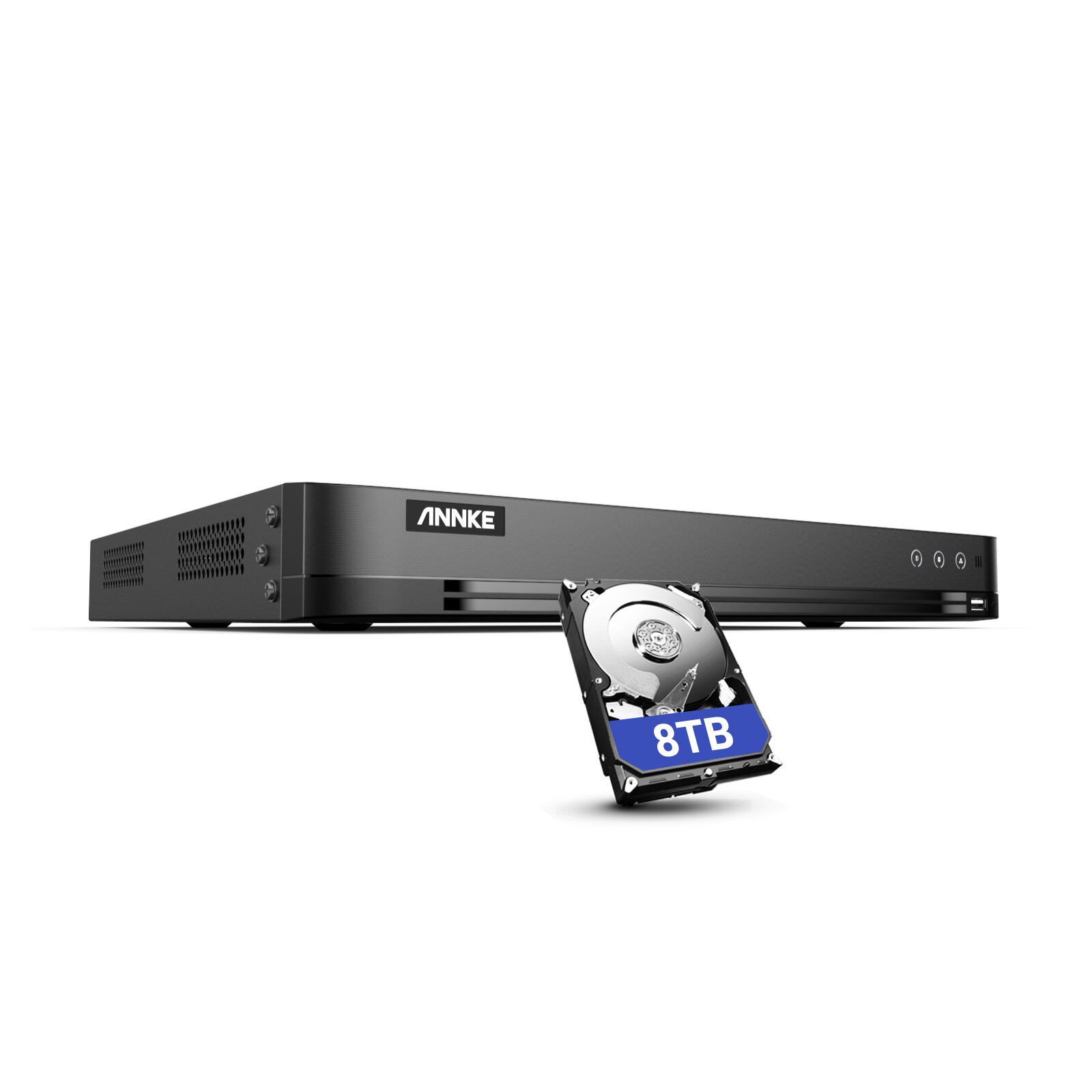 ANNKE 5IN1 16CH HD 8MP DVR Security 4K Video Recorder H.265+ AI Human Detection