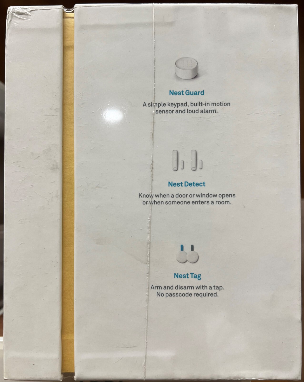NEW! Nest Secure Alarm System Starter Pack H1500ES