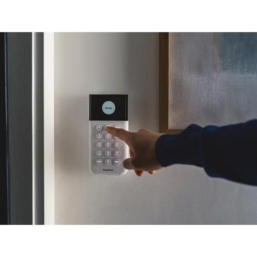 Smart Home Security System (7 Pc.) with Base Station, Siren, Keypad, Motion Sens