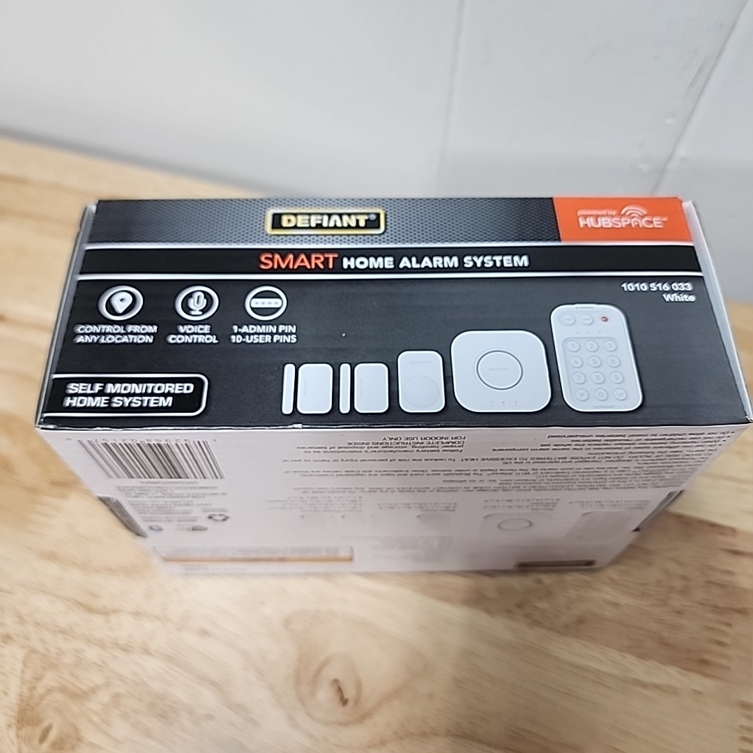 Defiant Smart Home Alarm System with WiFi and Bluetooth, Powered by Hubspace