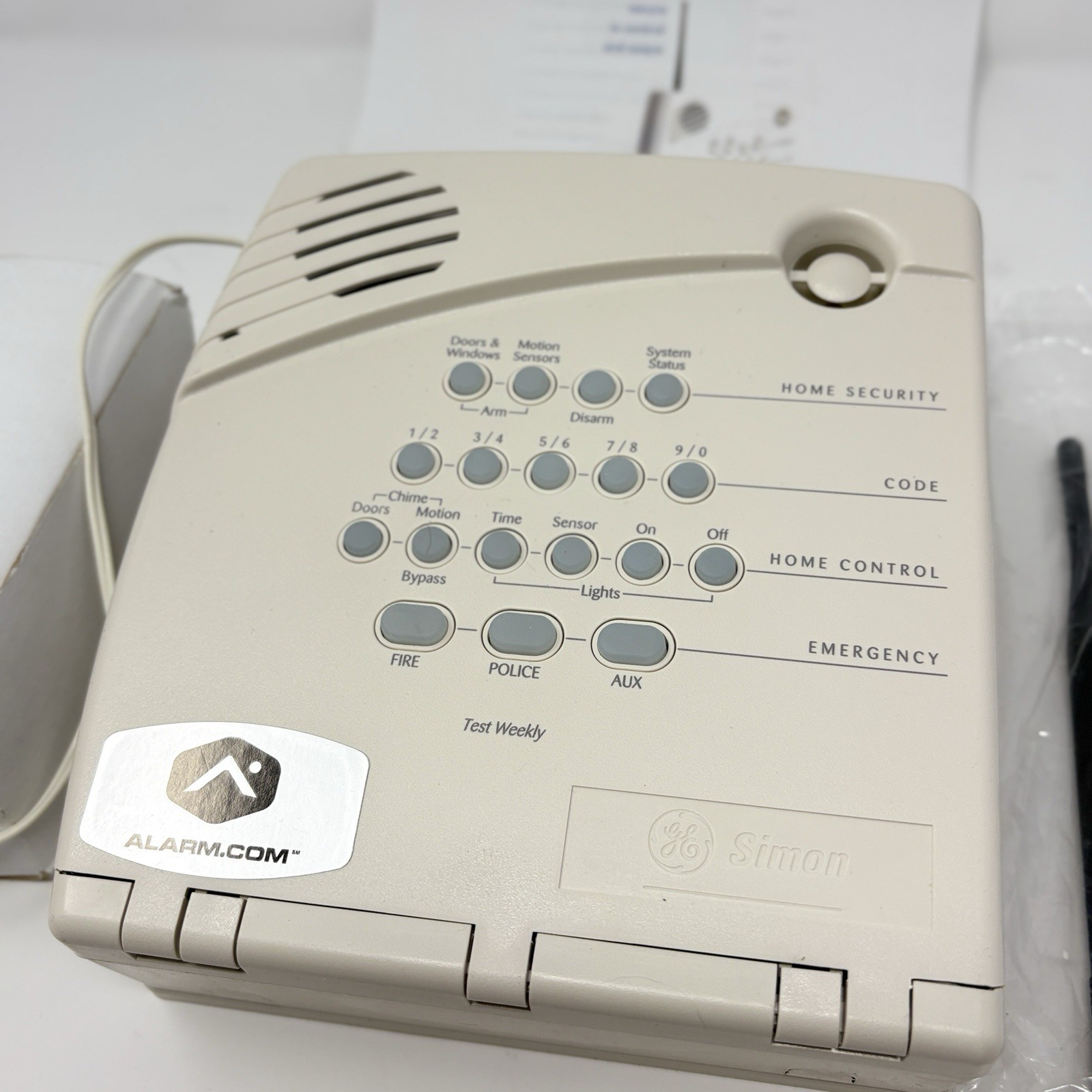 GE ITI Simon 3 Security System Control Panel 80-648-3X Alarm