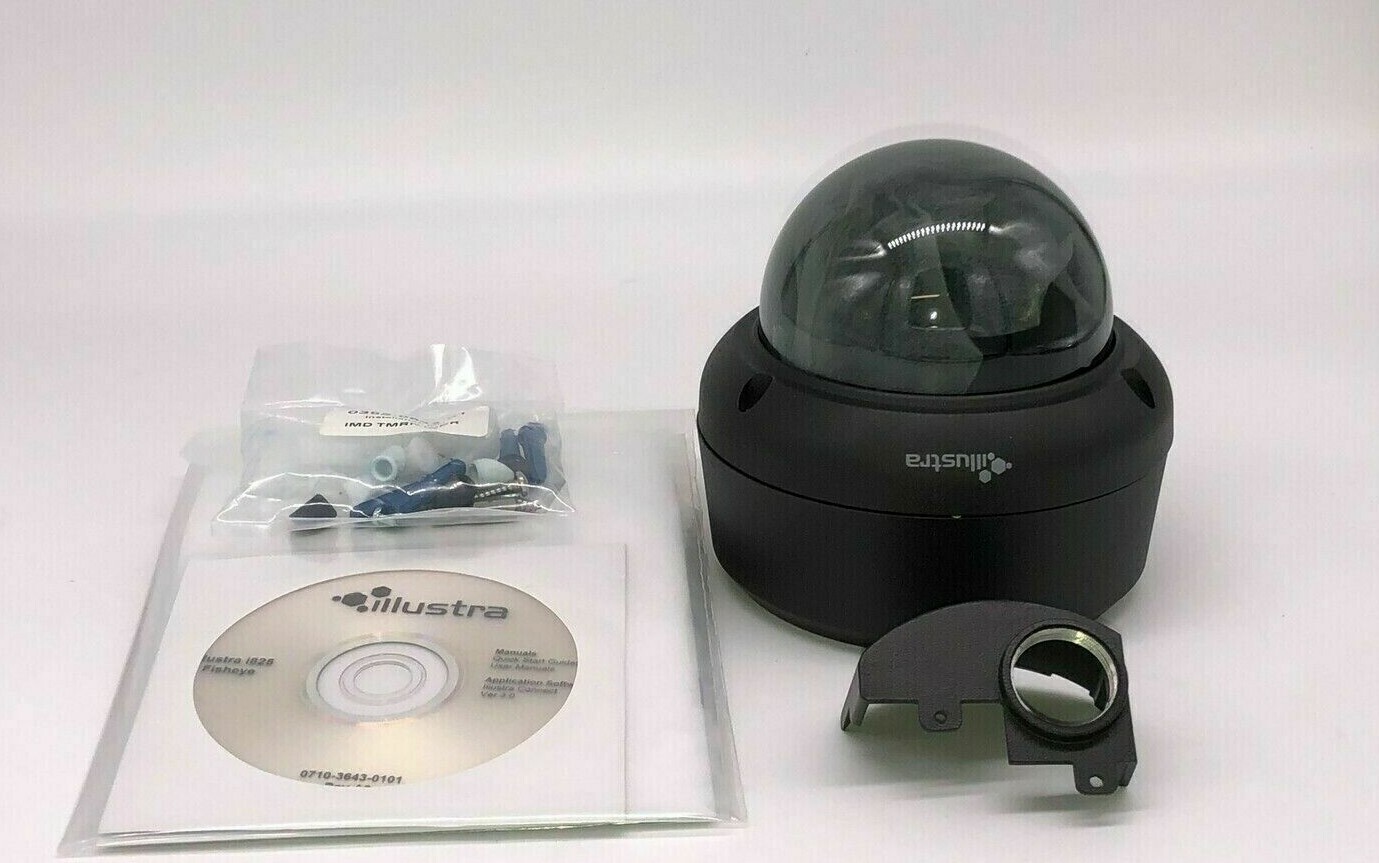 Illustra Pro 2 IPS02D2ISBIT 2MP IR Indoor Blk Mini-Dome Camera 3-9mm Smoked Lens