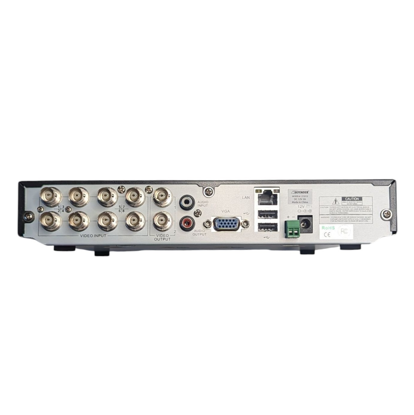 Defender 21013 Sentinel 8-ChannelSmart Security DVR Camera Security System