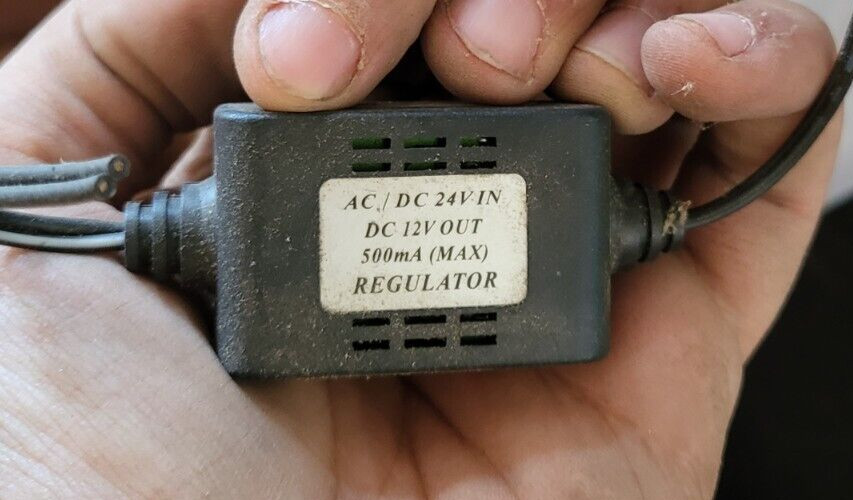 mace AC/DC 24 V In – DC 12V Out Voltage regulator 500mA max