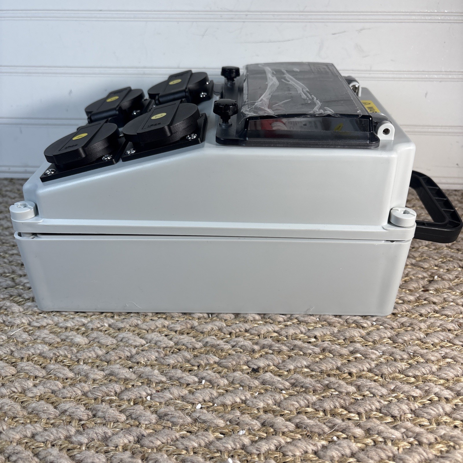 Power Distribution Box, 110V Electricity Meter 1*80A 4*20A FL+LS+METER