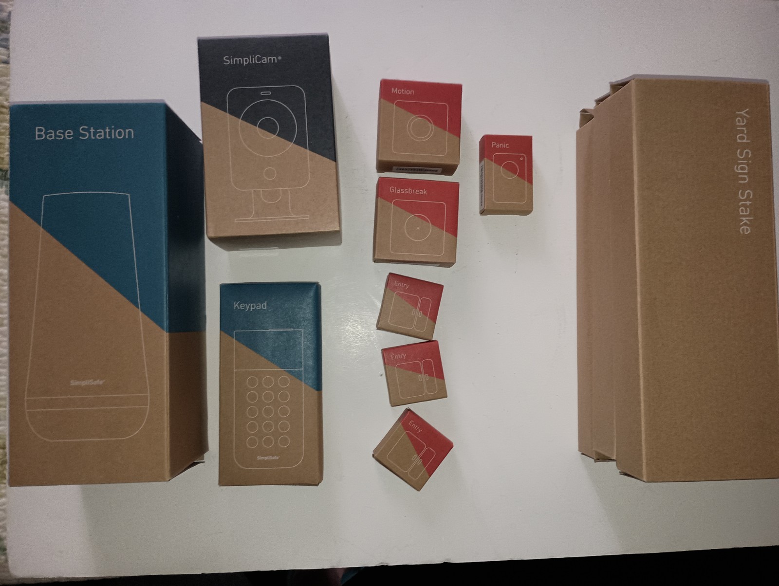 SimpliSafe Essentials Home Security System GEN 3 Model SSCS3 New 12 PC