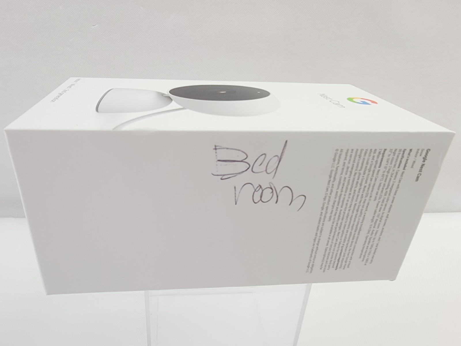 2024 Google Nest Indoor Security Cam GJQ9T 1080p Wired Wi-Fi 2nd Gen w/Box