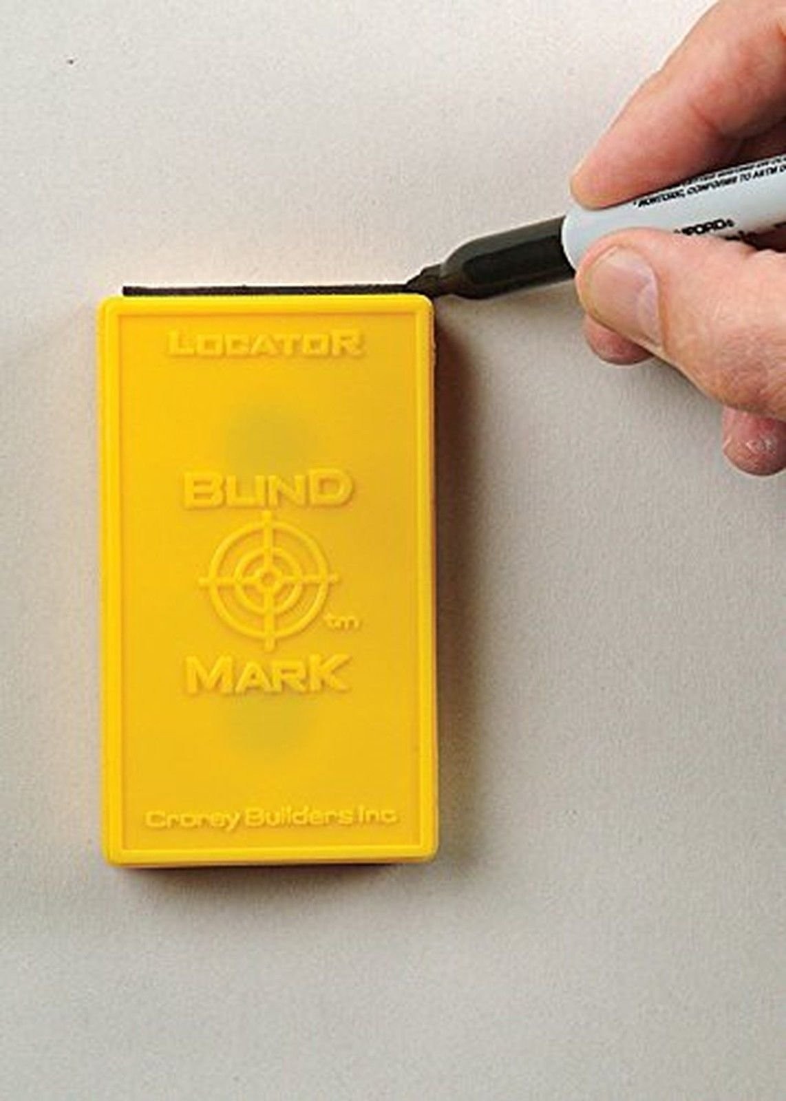 Calculated Industries 8105 Blind Mark Drywall Electrical Box 3 Targets + Case