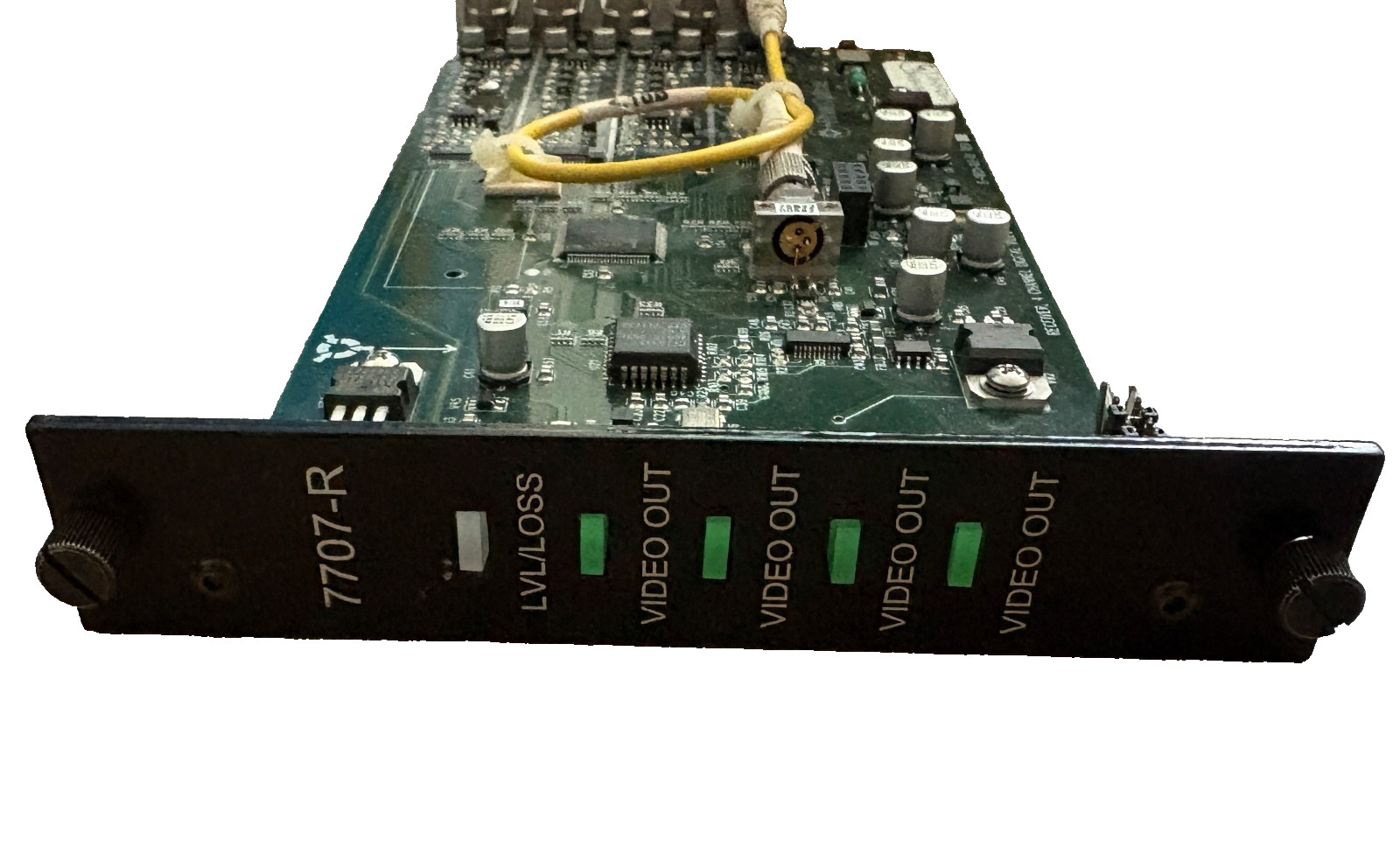 GE Security Interlogix S707VR-RSTL 4 Channel Fiber Optic Video Receiver