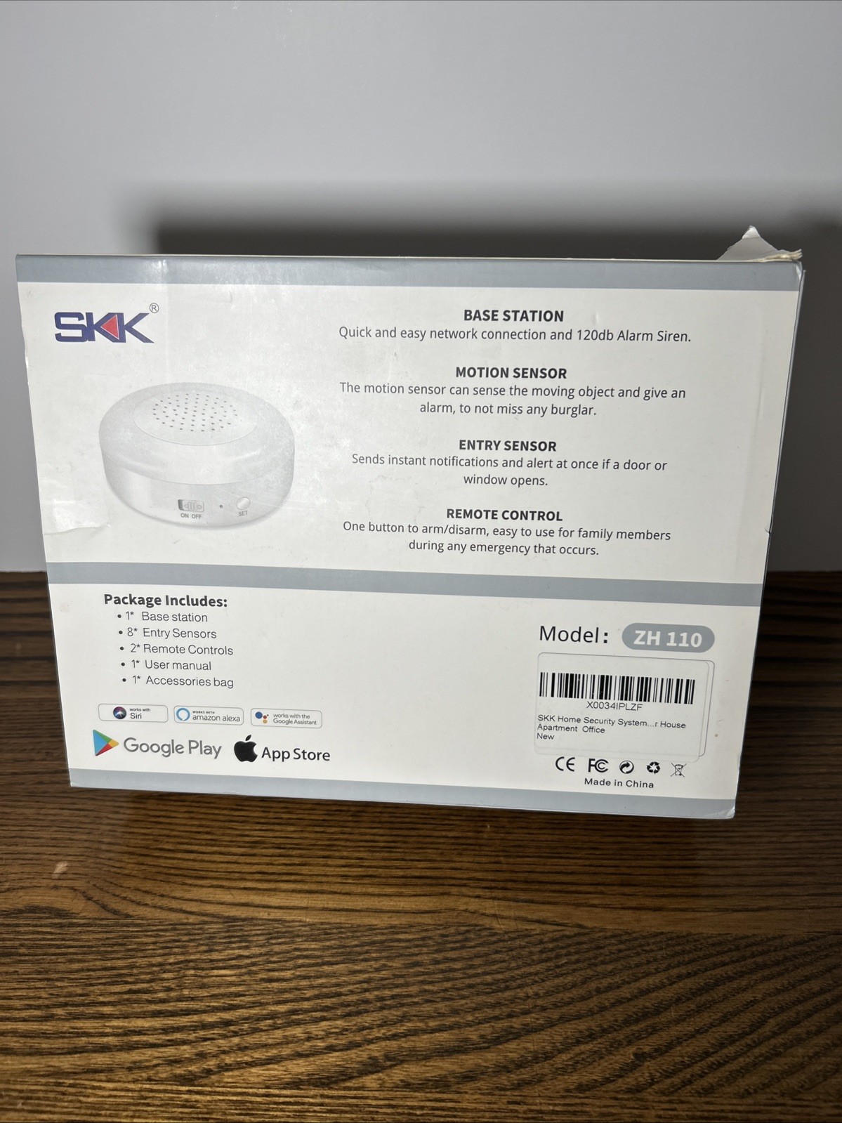 SKK Home Security Kit Wireless Home Security. NEW