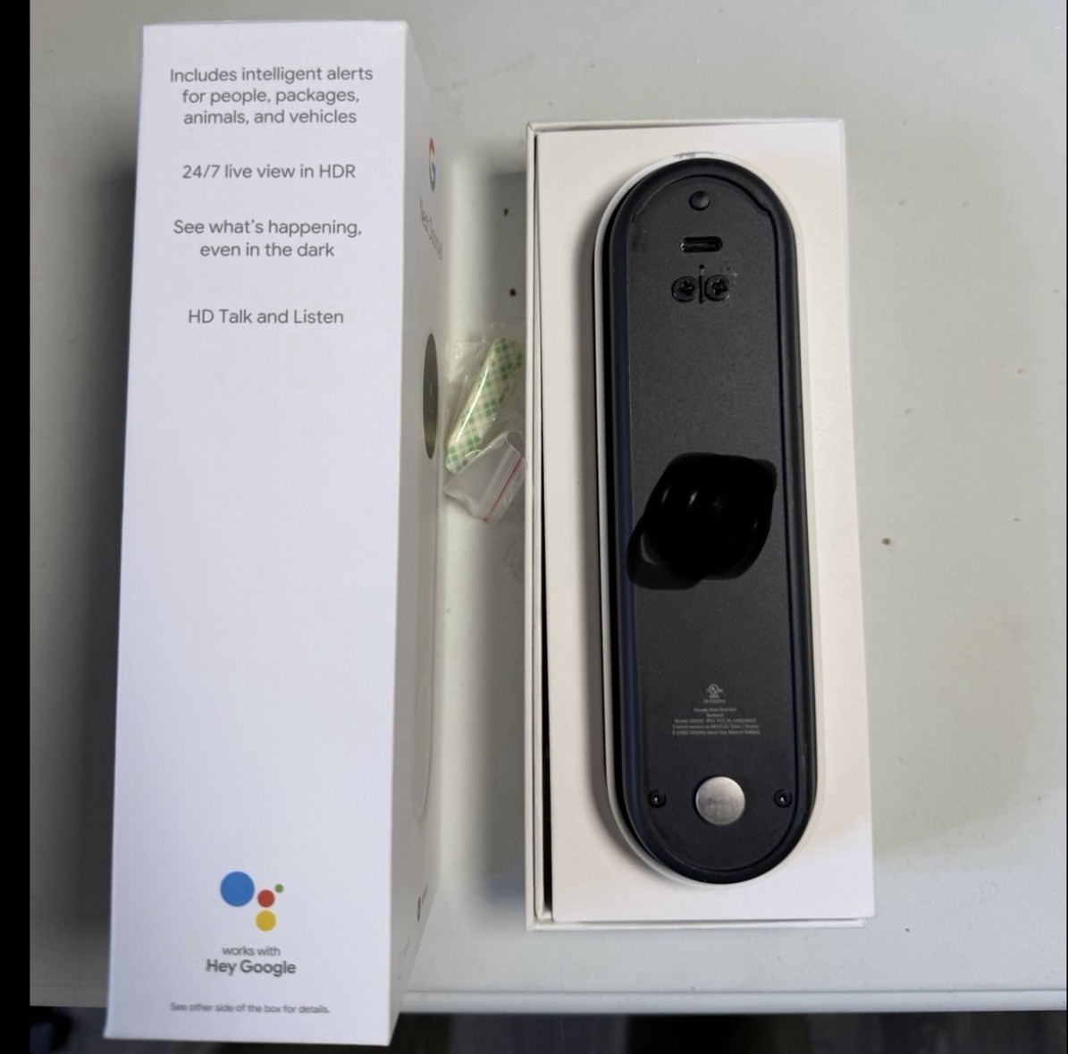 ADT Google Nest Smart Home Security Bundle Base Door Sensors Camera AS-IS