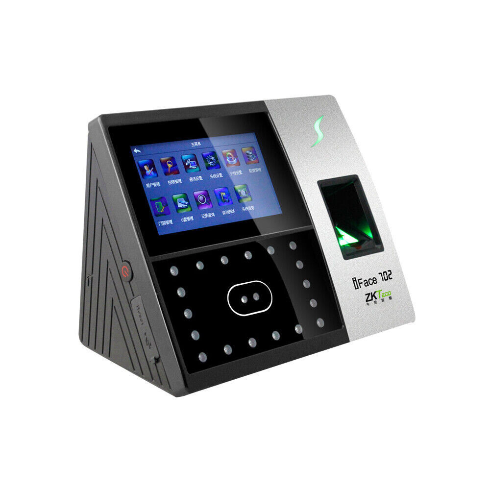 iFacial+ Finger TCP/IP Biometric Fingerprint Time Clock Access Control /iface702