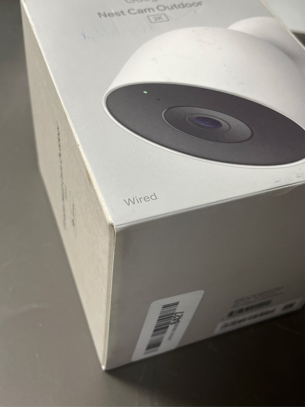 Google Nest Cam Outdoor 2nd Gen – Wired Security Camera with 2K Video, Works w 1