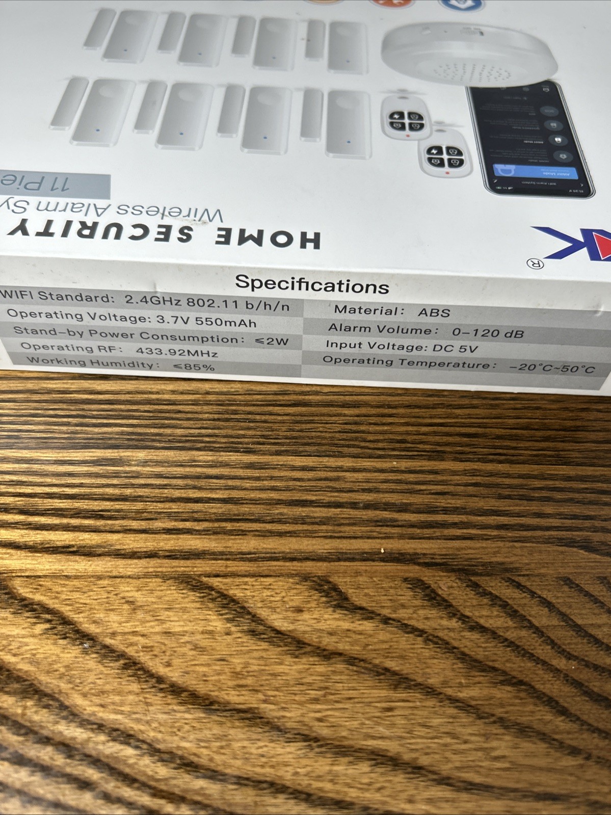 SKK Home Security Kit Wireless Home Security. NEW