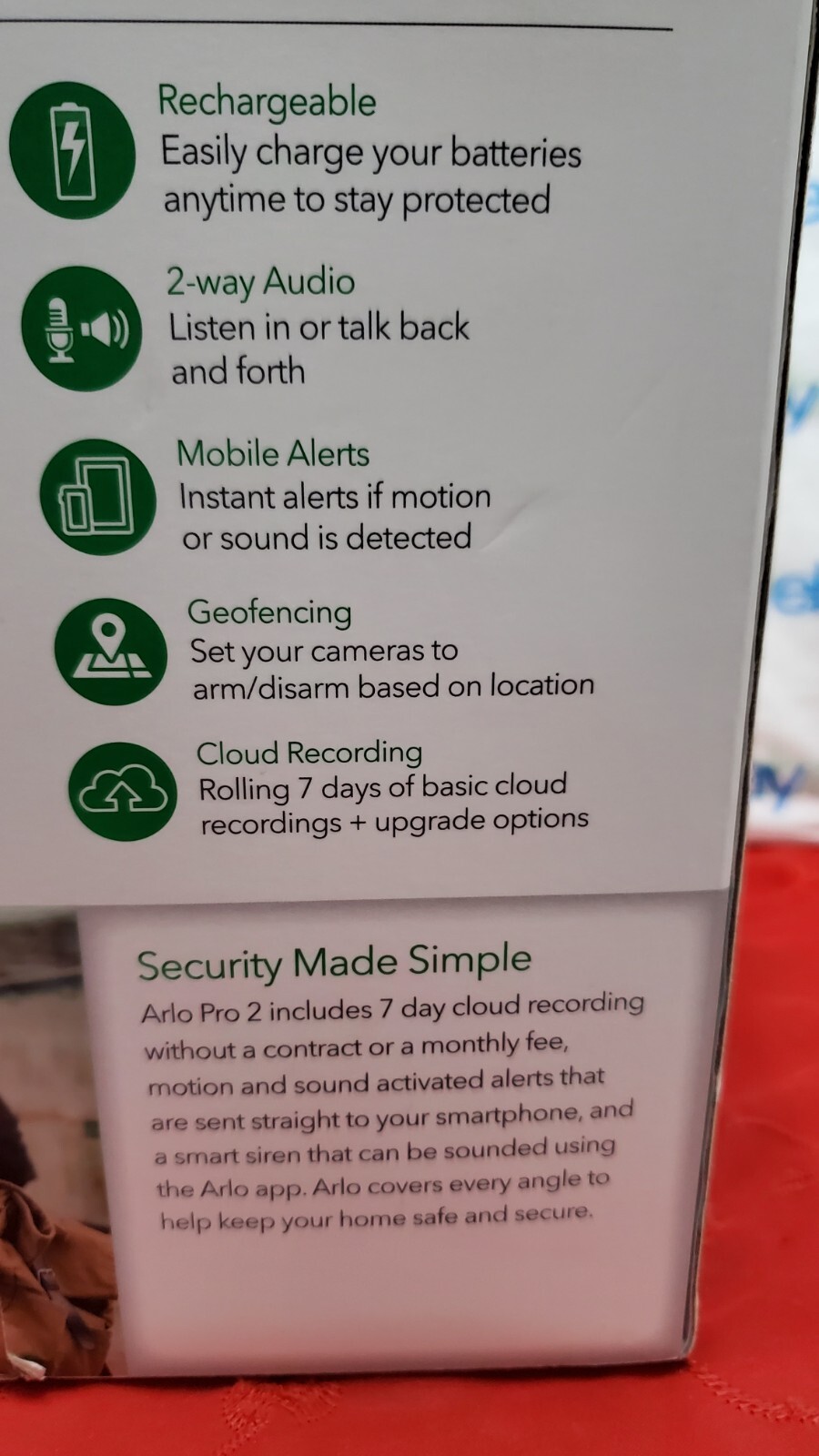 NETGEAR Arlo Pro 2 – 4 Wire-Free HD Security Cameras – System Bundle – 1080p HD