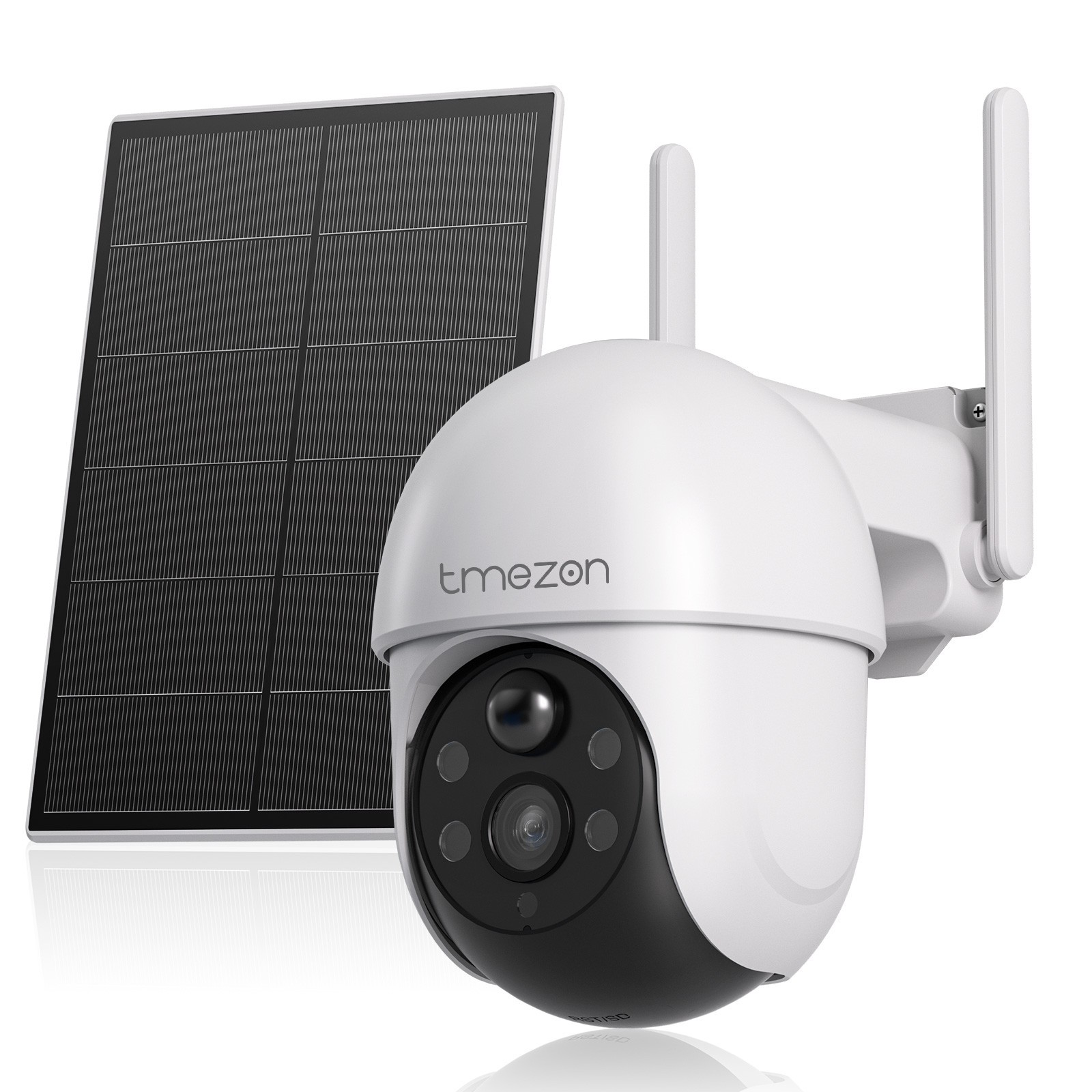 4MP Solar Battery Powered Wireless Security Camera System WiFi IP Outdoor Home