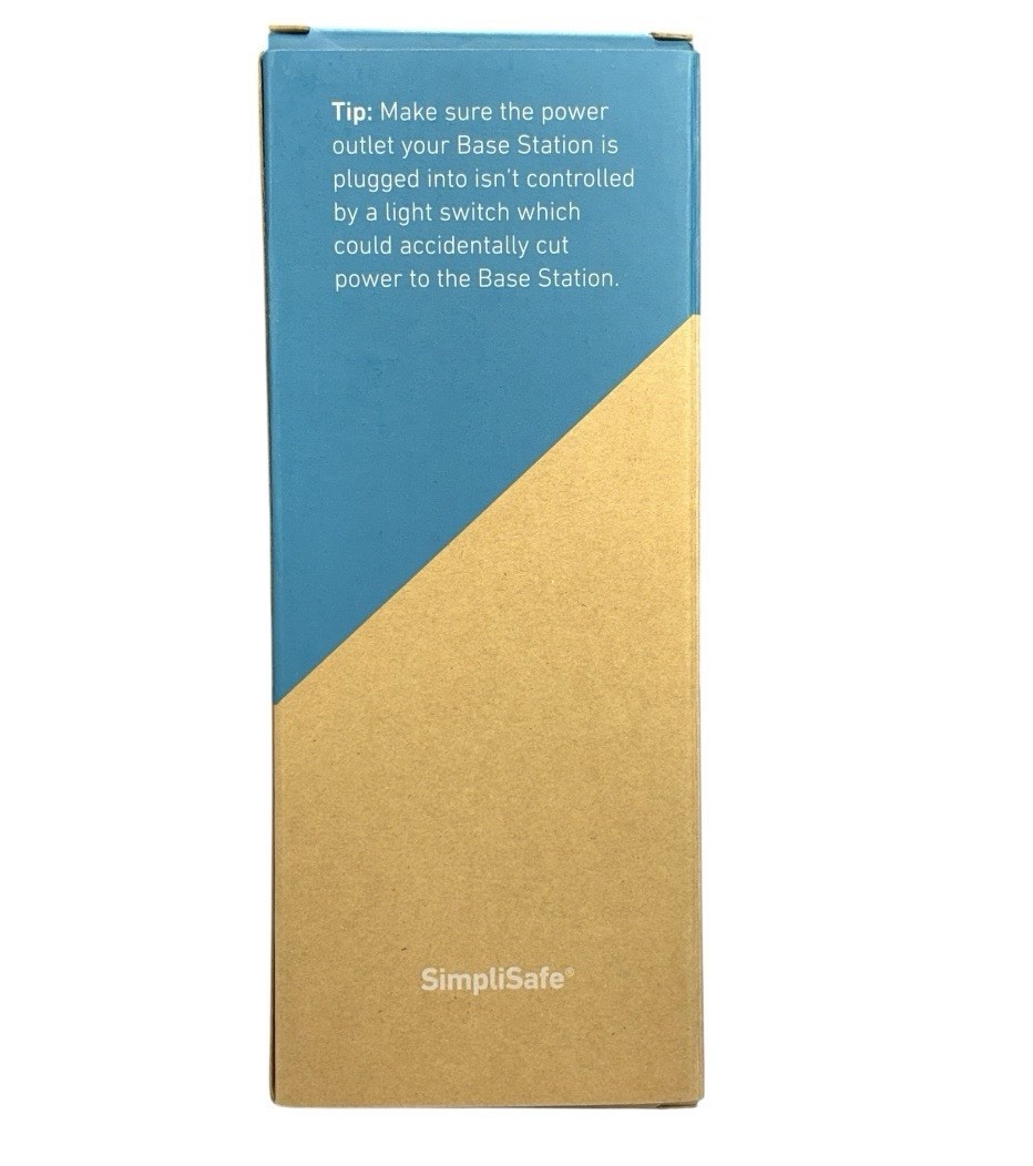 NEW SimpliSafe Home Security System Base Station With Power Adapter