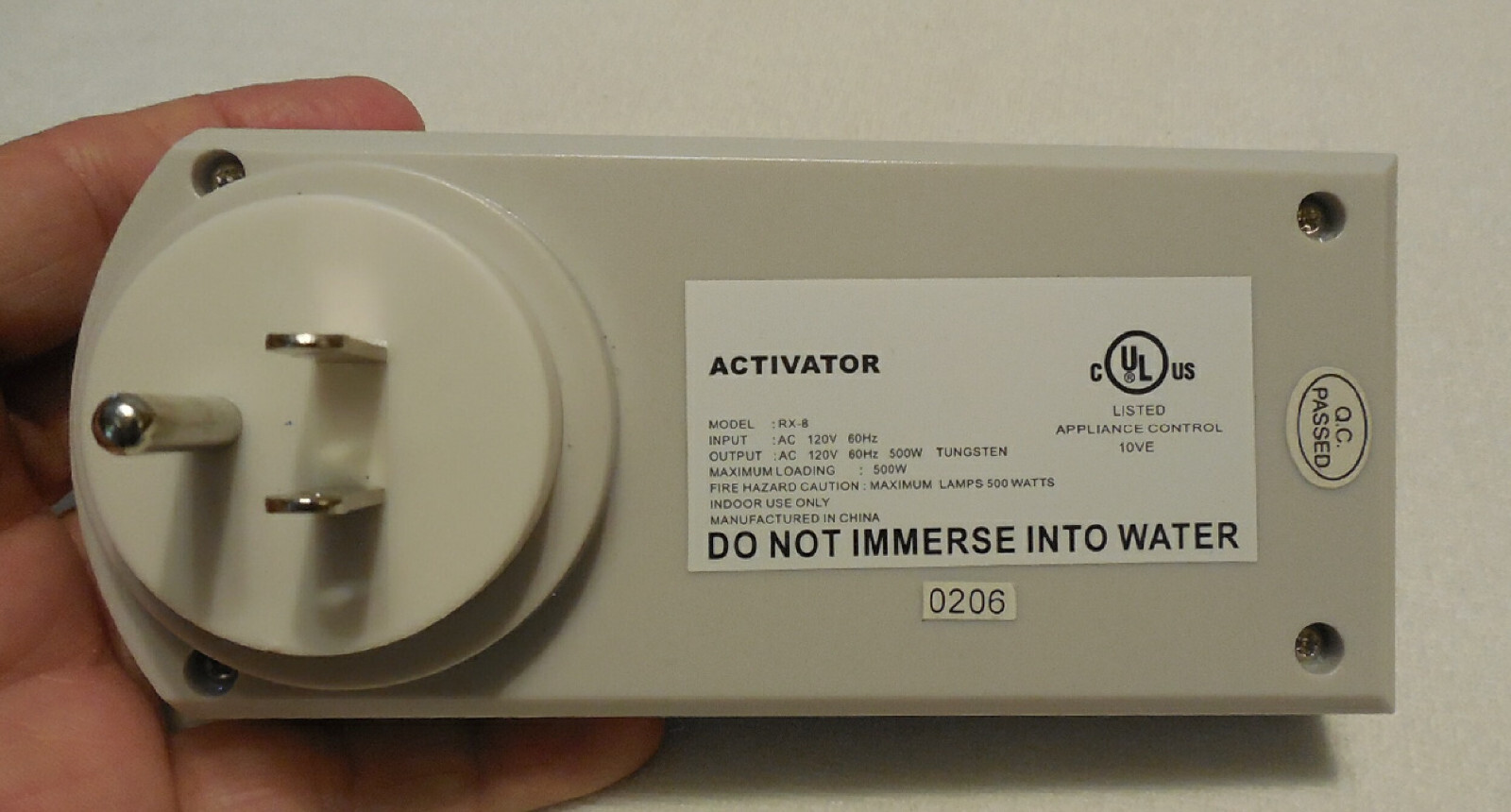 Activator RX-8 Infrasonic Protects Home Night and Day from Intruders