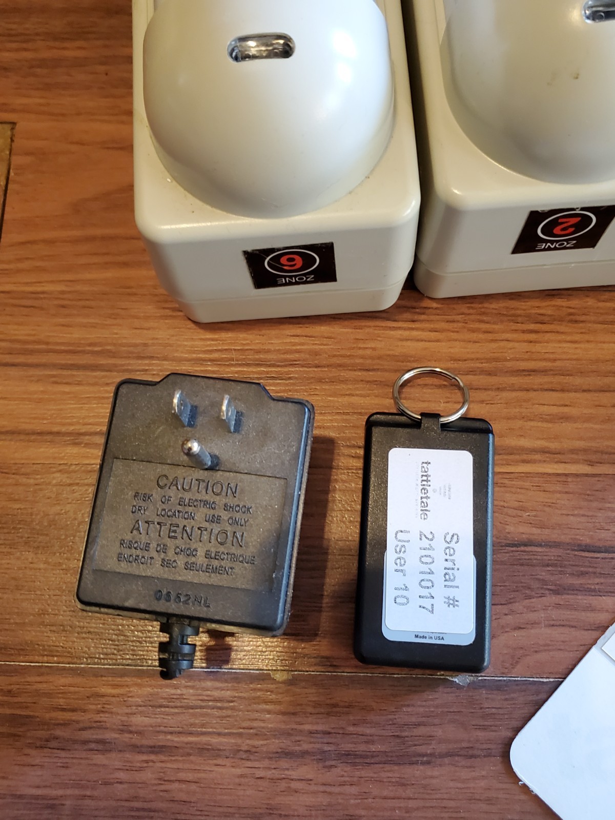 Tattletale Alarm System Lot Base unit x6 Indoor Motion x7 Loop x8 Dual Beam More