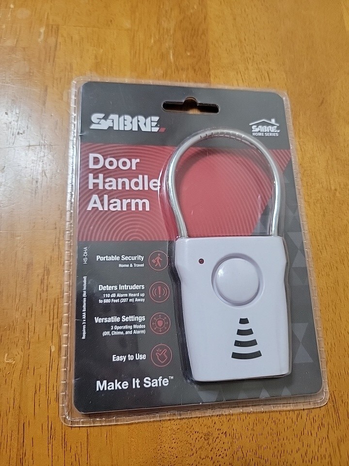 Sabre Door Handle Security Alarm With 2 Detection / 3 Operating Modes – HS-DHA