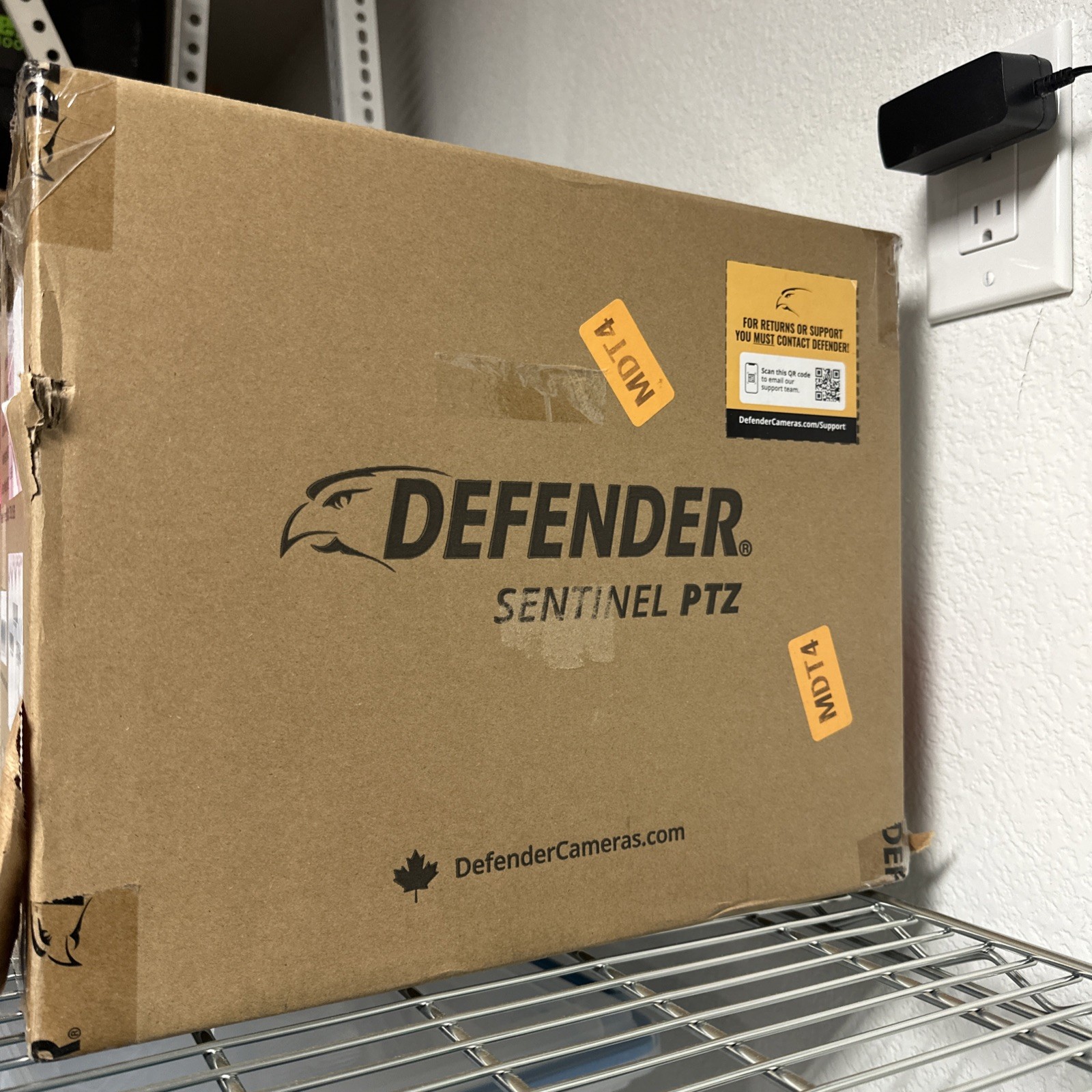Defender AI Powered Sentinel PTZ 4K Wired Security Camera System
