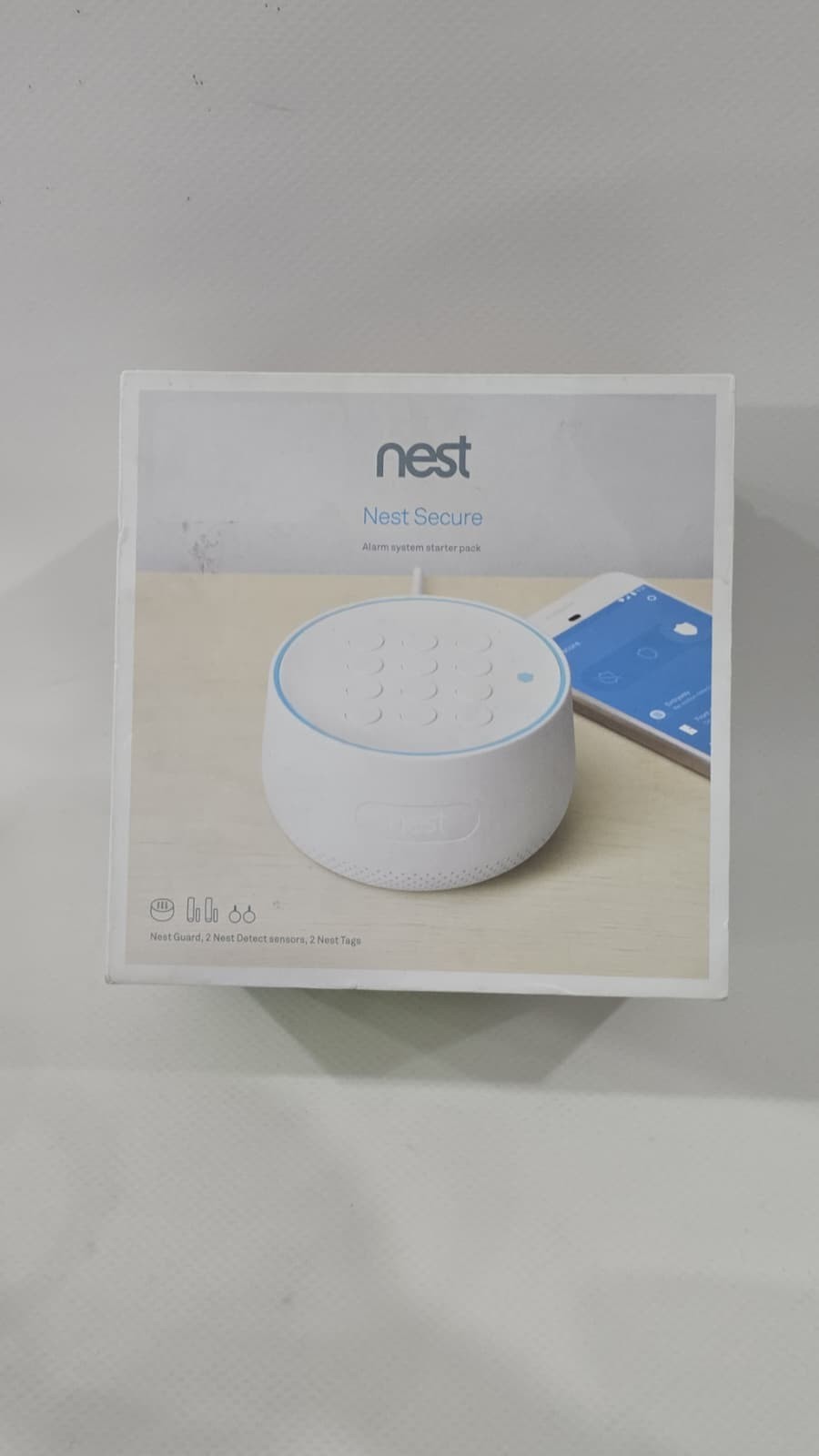 Google Nest Secure Alarm System Starter Pack H1500ES White