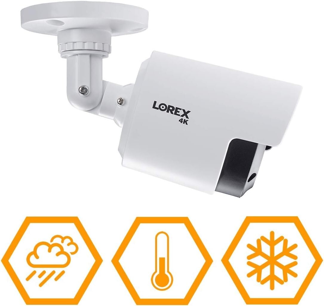 LOREX 4K ULTRA HD 8 CHANNEL SECURITY SYSTEM W/ 2 TB DVR *DM